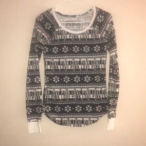 Long sleeve Victoria Secret pajama shirt